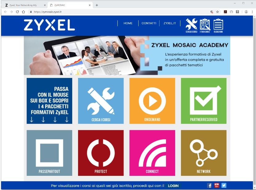 zyxel mosaic academy