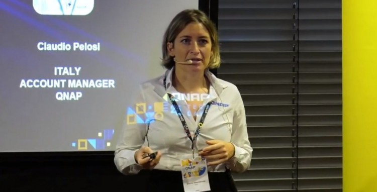 Arianna Abbondandolo, Italy Marketing Manager, QNAP