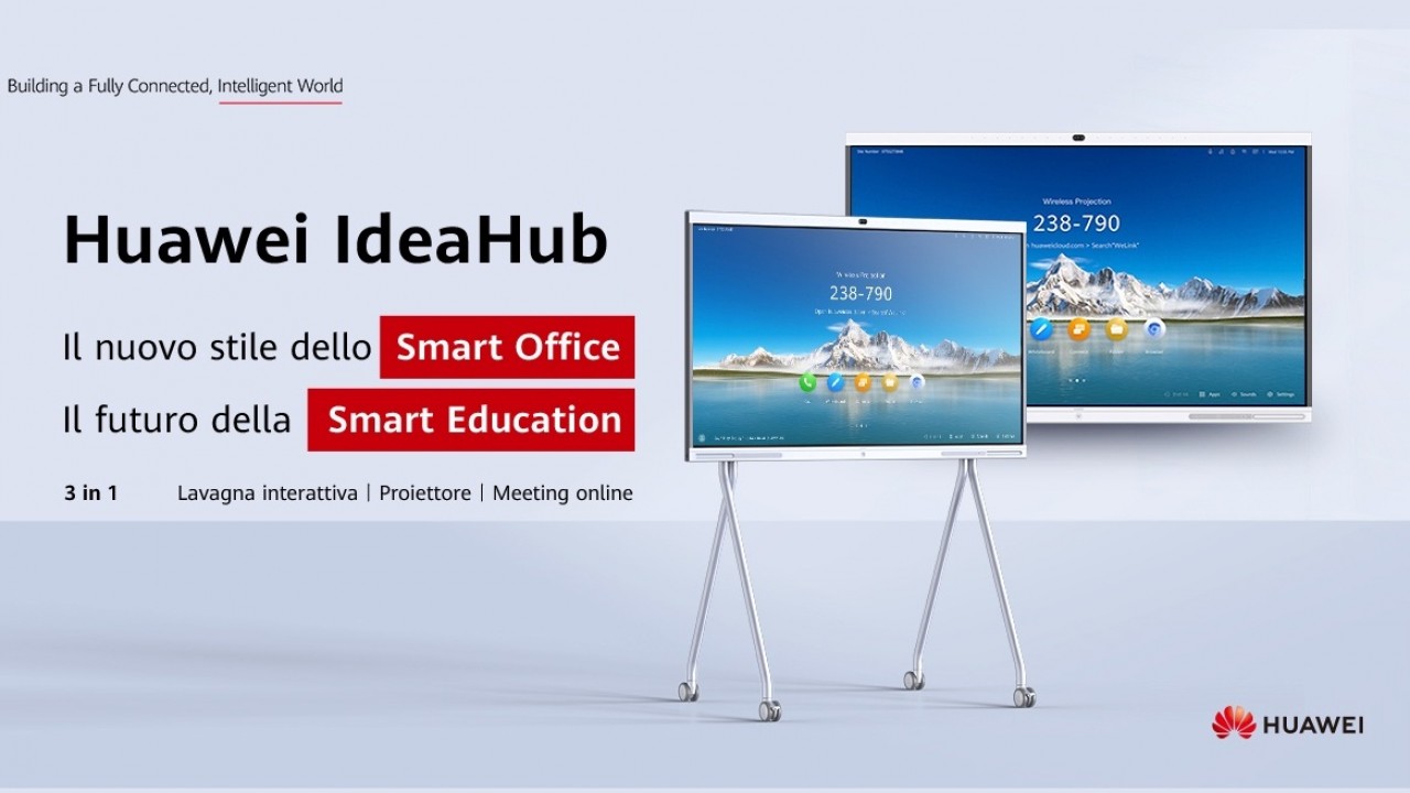 Huawei IdeaHub, il nuovo workspace a prova di futuro