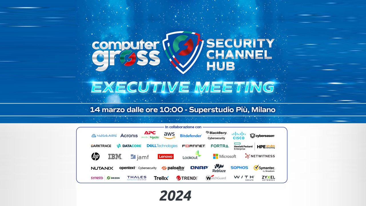 Computer Gross Security Channel Hub, <br>l'agorà della cybersecurity moderna e a valore
