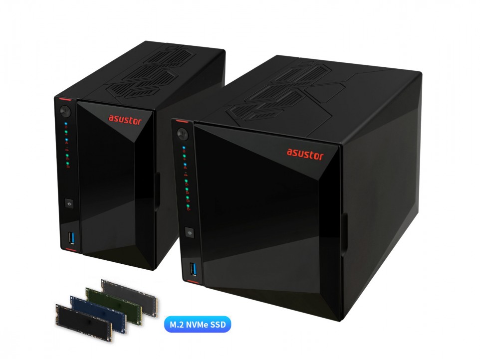 ASUSTOR annuncia la piena compatibilità nei propri NAS degli SSD di 26 diversi brand