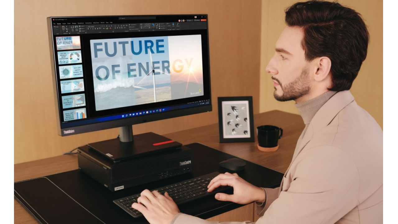 Lenovo, nuovi desktop ThinkCentre per proseguire la corsa negli AI PC