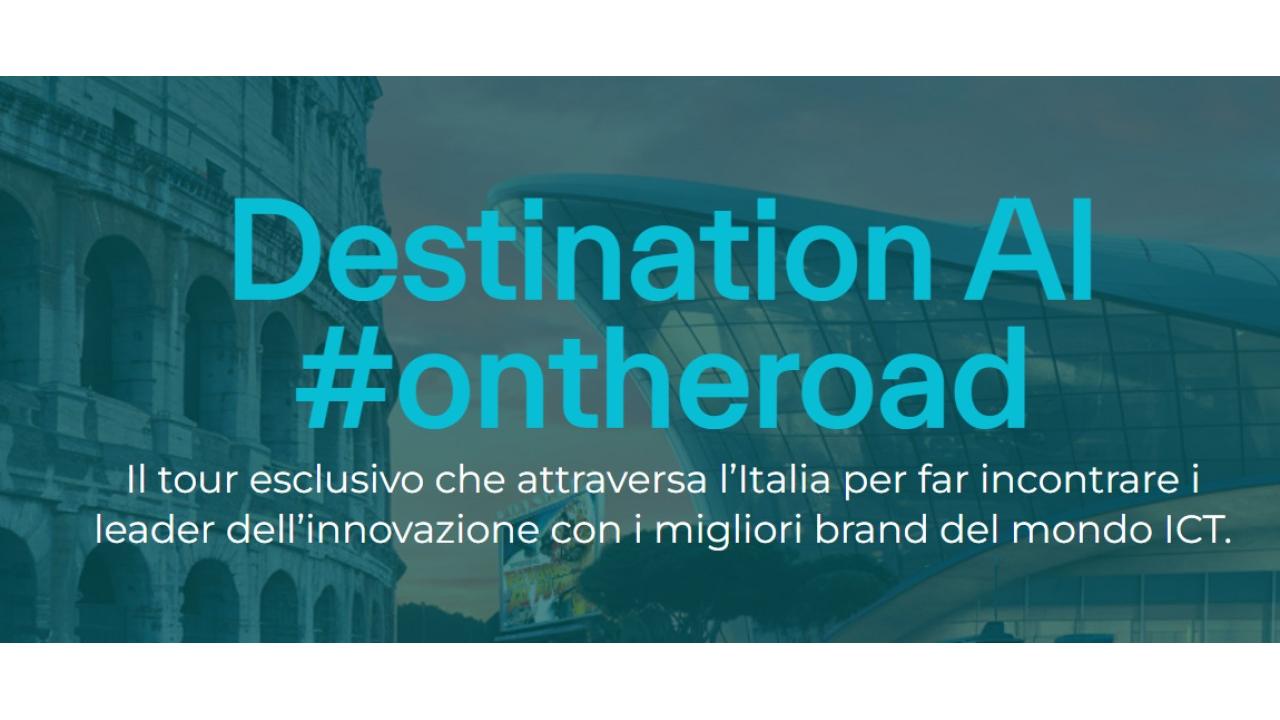 TD SYNNEX porta l'AI in giro per l'Italia con Destination AI #ontheroad