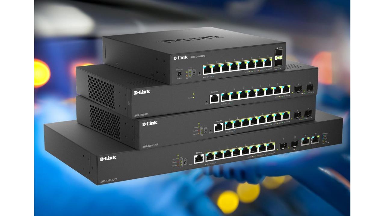D-Link DMS-1250, la nuova serie di smart switch per il networking del futuro