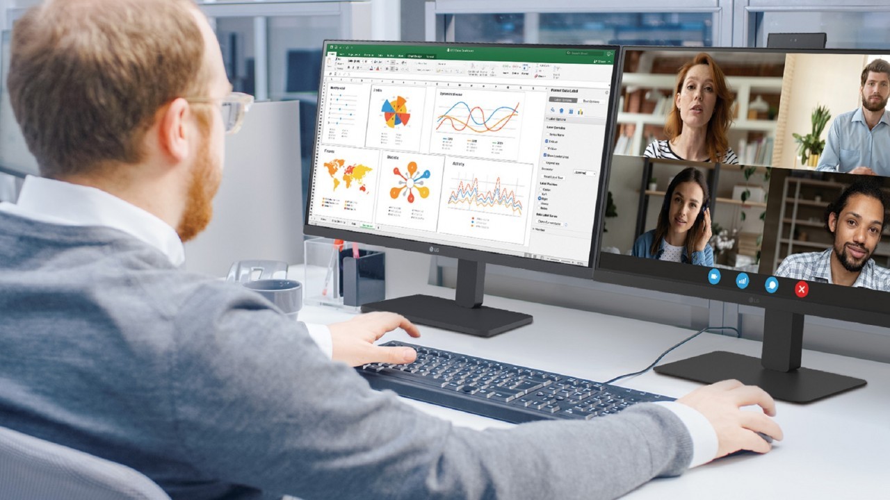  LG, nuovi monitor professionali per una migliore produttività ed elevato comfort