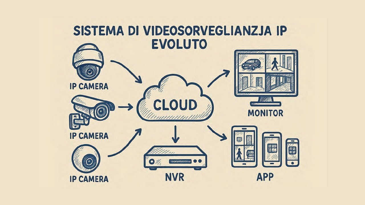 Videosorveglianza, non più una semplice videocamera