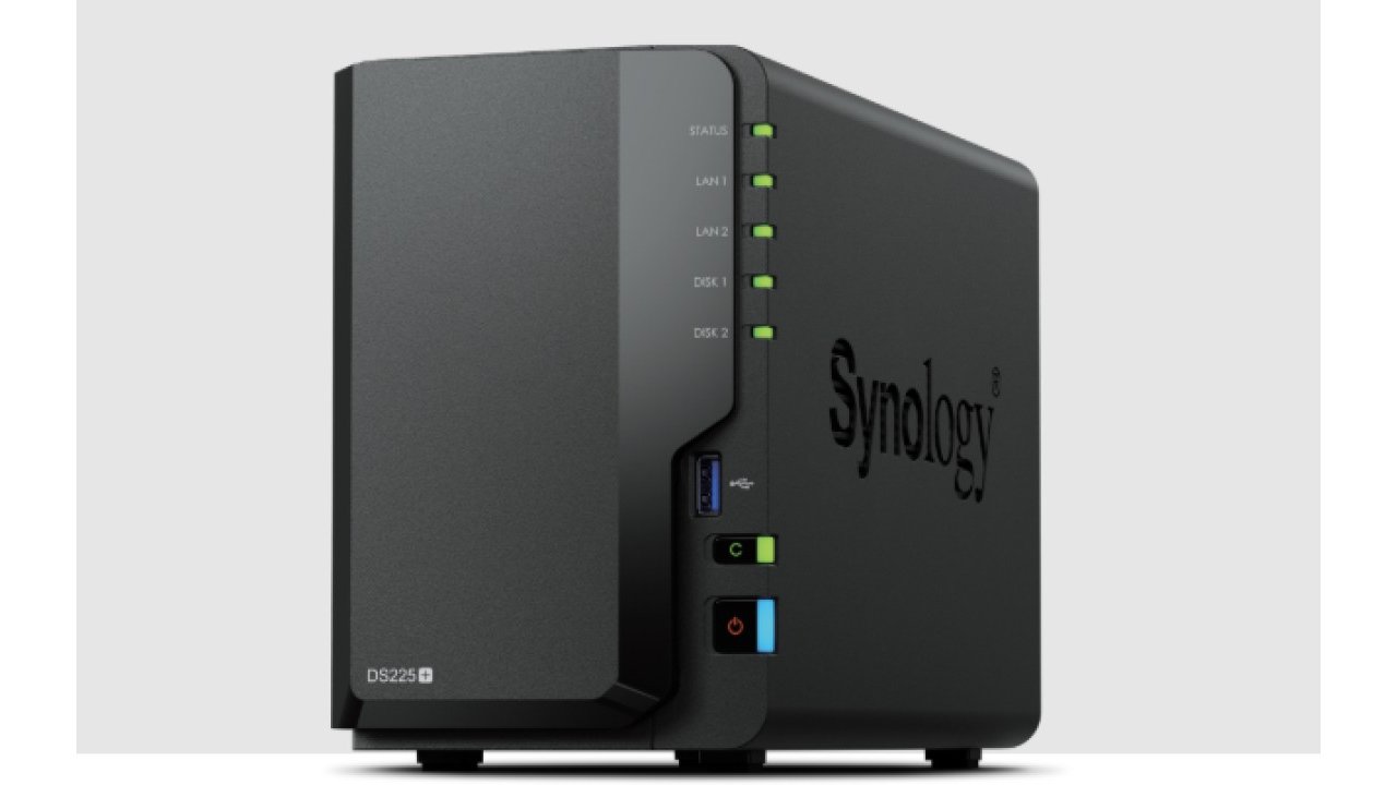 Synology presenta il DS225+ a 2 vani per un'archiviazione smart