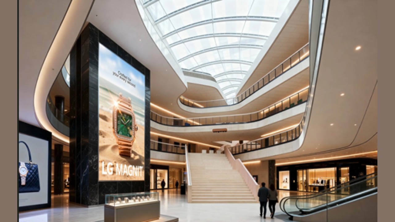 LG Electronics presenta il nuovo display della gamma LG Magnit