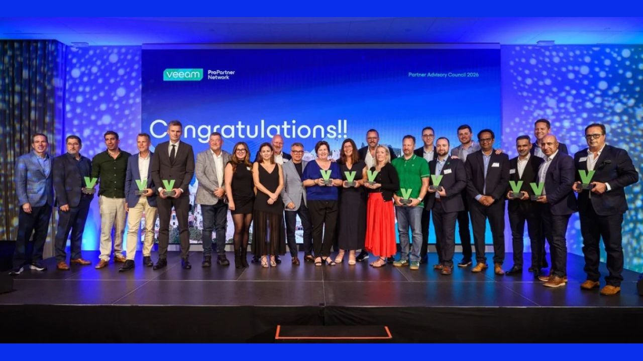 Veeam premia i migliori partner EMEA nel corso del Partner Advisory Council 2026