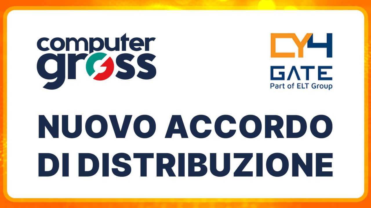 Computer Gross, accordo distributivo con CY4GATE