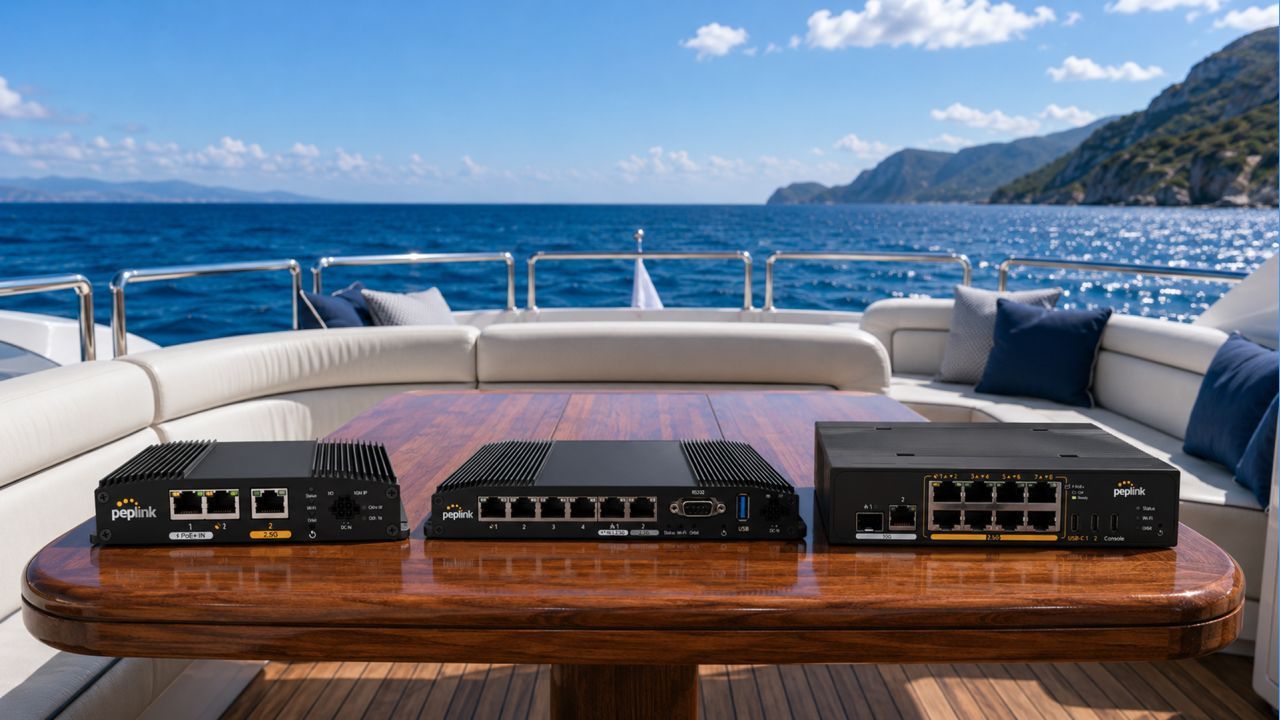 Know IT presenta Peplink MAX Orbit, la nuova frontiera della connettività multi-satellite per la nautica