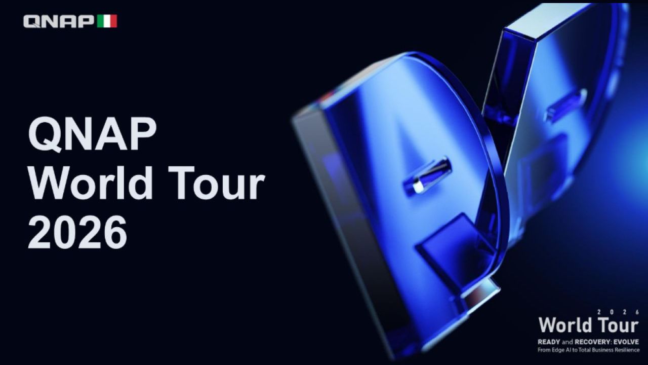 QNAP World Tour 2026: alta disponibilità, sicurezza e AI per l’evoluzione dello storage